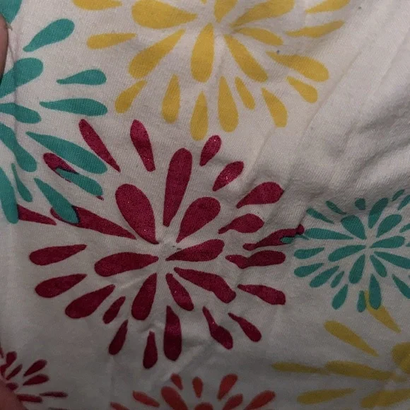 Girls Color Bursts Patterned Tank - Picture 4 of 5